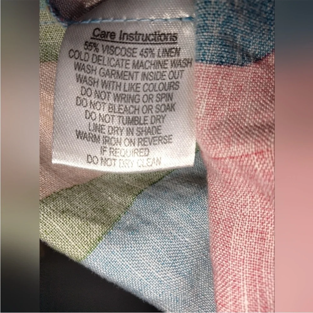 Princess Highway (Size AU14) Multicolor Patchwork Top & Bottom Matching Set - Picture 6 of 15